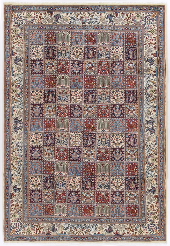 Moud Tappeto persiano 200x300 (Iran) Annodato A Mano