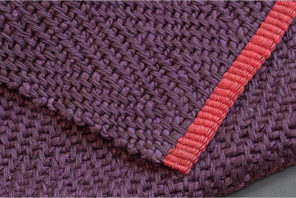 Passatoia burgundy in iuta 80x245 cm Notes – Mette Ditmer Denmark