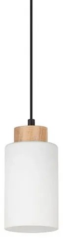 Talia Lampada a Sospensione Black/Wood/White - Envostar