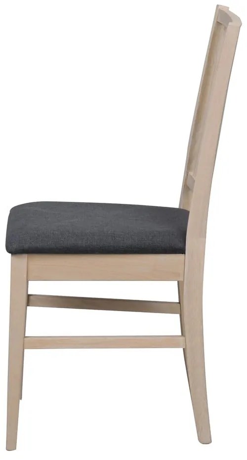 Sedia da pranzo in rovere grigio Filippa - Rowico