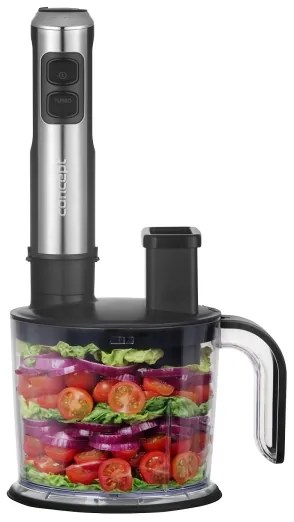 Concept TM5500 - Frullatore a immersione con accessori 1500W/230V nero/acciaio inossidabile