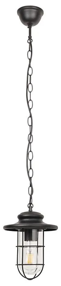 Rabalux 8070 - Lampada a sospensione da esterno PAVIA 1xE27/60W/230V IP44
