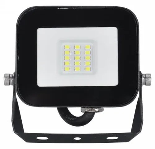 Faro LED 10W IP65, 100lm/W - chip LED Black Colore  Bianco Caldo 2.700K