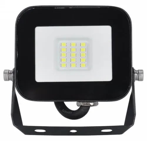 Faro LED 10W IP65, 100lm/W - chip LED Black Colore Bianco Freddo 5.700K