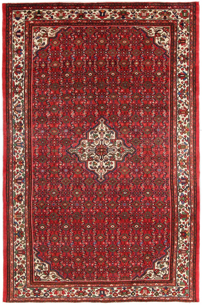 Hamedan Tappeto persiano 310 x 210 (Iran) Annodato A Mano