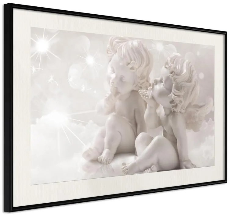 Poster  Innocence  Cornice Quadri Cornice nera con pass-partout, Larghezza x Altezza Home decor 60x40