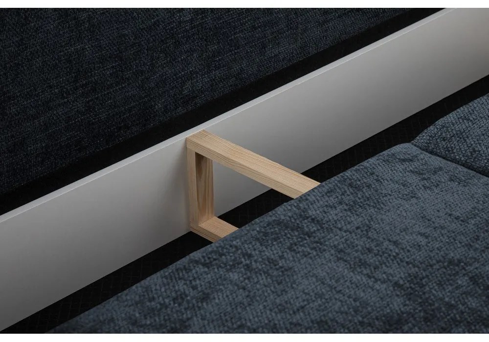 Divano blu scuro 240 cm Matera - Cosmopolitan Design