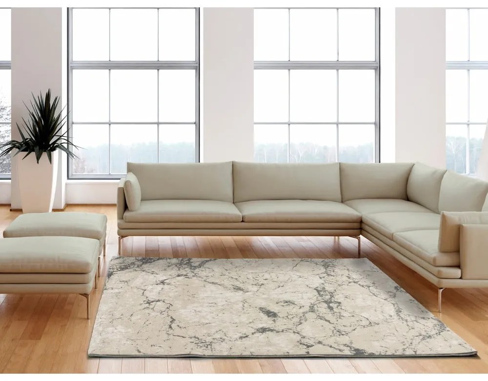 Tappeto grigio/beige 140x200 cm Sensation – Universal