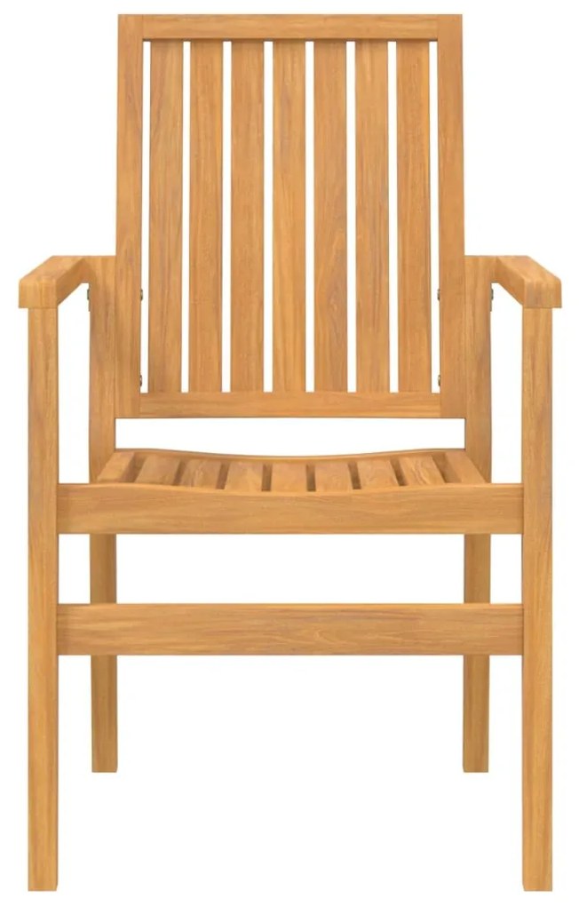Set da pranzo da giardino 7 pz in legno massello di teak