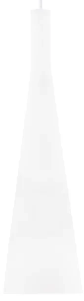 Sospensione Moderna Milk Vetro Bianco 1 Luce E27