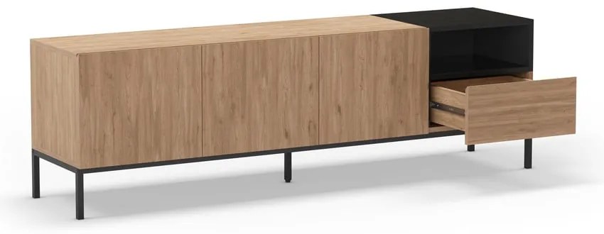 Mobile TV color legno naturale 180x55 cm Cailin - Marckeric