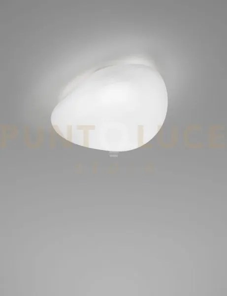 Neochic plafoniera applique p bianco satinato e bianco opaco 1 l32ff