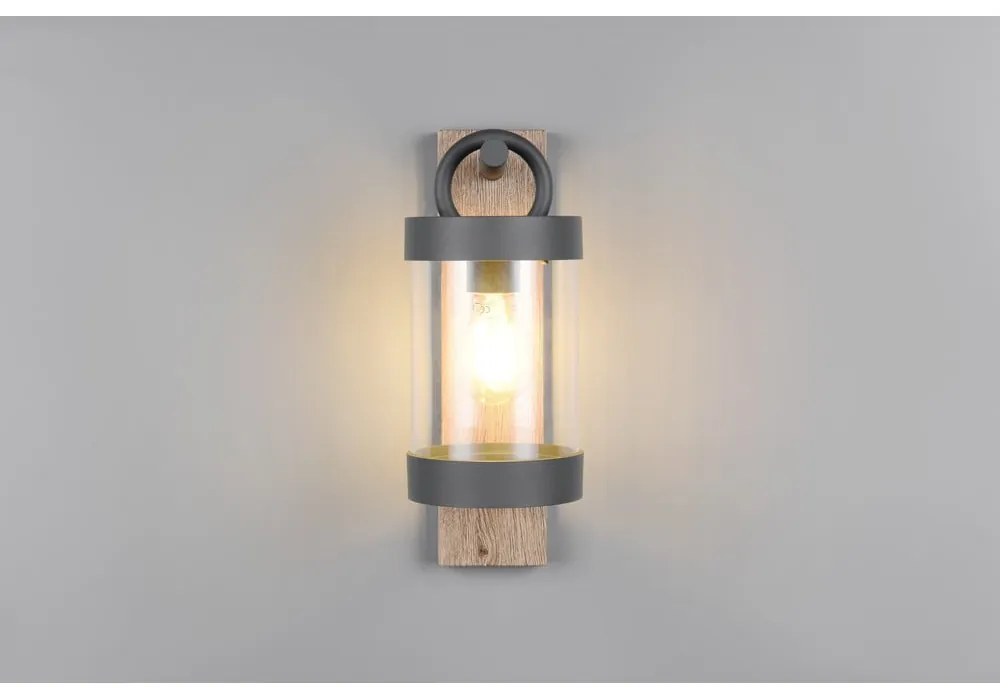 Illuminazione esterna da parete (altezza totale 33 cm) Sambesi – Trio