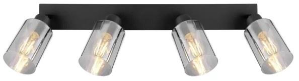 Globo 15465-4 - Faretto HADERA 4xE27/15W/230V