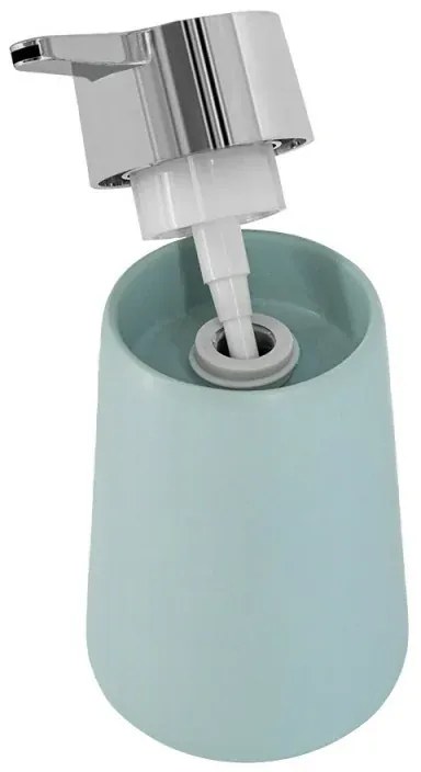 Dispenser sapone liquido in ceramica linea Sidney turchese pastello