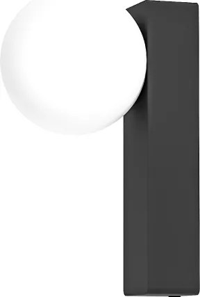 Open Design OR85556 - Applique da bagno BOLETTA 1xG9/8W/230V IP44 nero