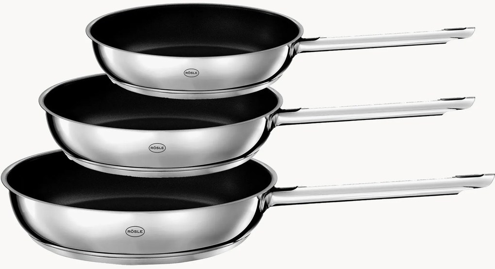 Set di 3 padelle Pureelements