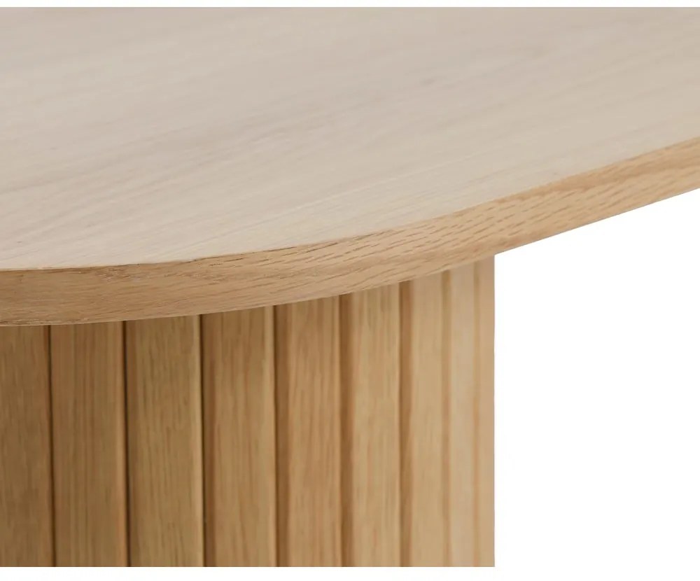 Tavolo consolle di colore naturale 40x130 cm Nola – Unique Furniture