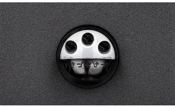 Lampada LED da parete per esterni con sensore LED/9W/230V 4000K IP44 nera