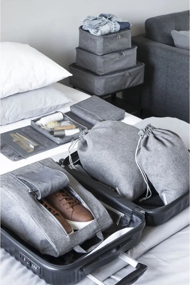 Organizzatore da viaggio in tessuto - Bigso Box of Sweden