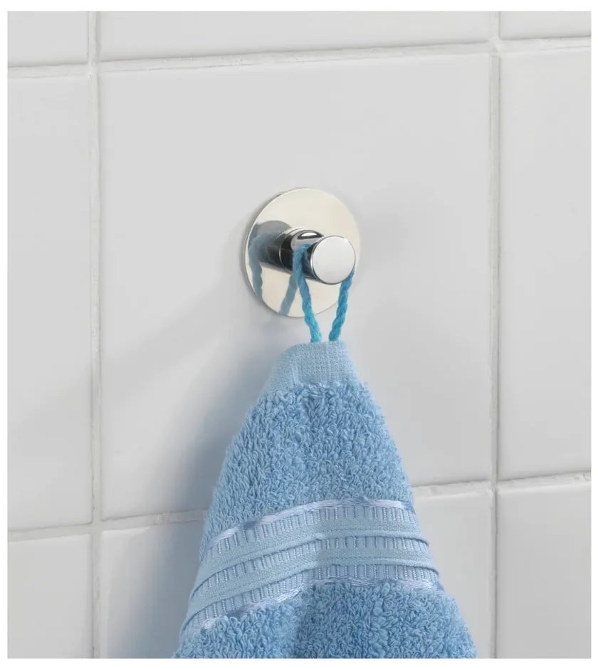 Gancio da parete autoportante in argento Savona - Wenko