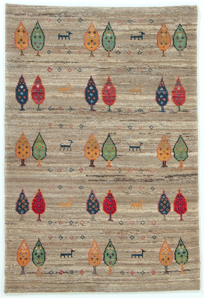 Rizbaft Tappeto persiano 100 x 150 (Iran) Annodato A Mano