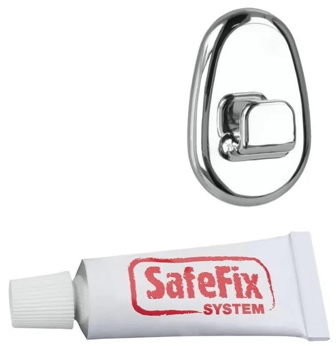 set di fissaggio senza foratura 2 pz Orbit - Metaltex