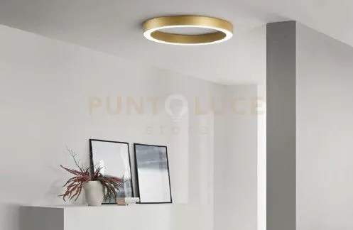 Plafoniera led demos oro 80w 8800lm cct 80x8,5cm led-demos-pl80-oro