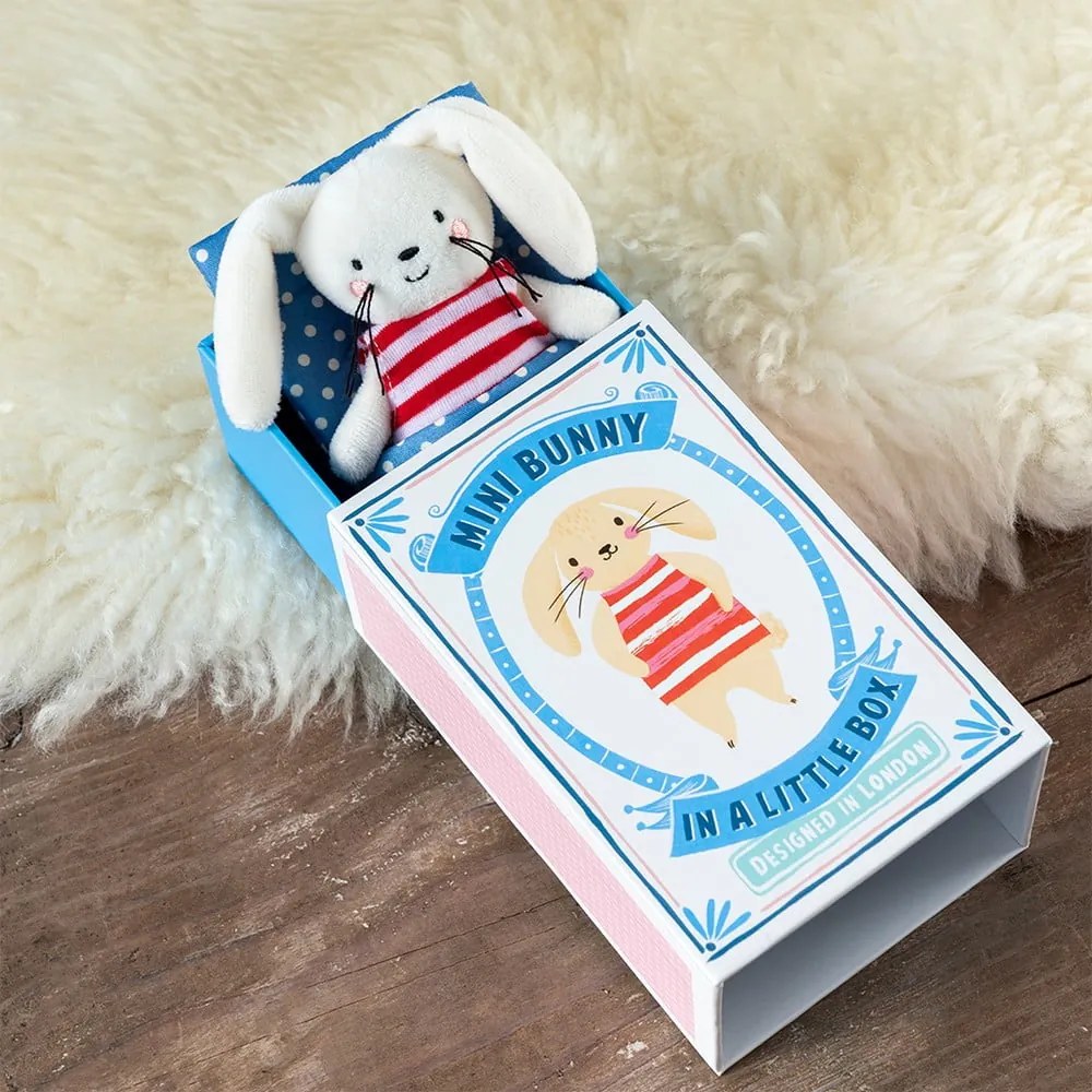 Peluche Mini Bunny in a Little Box - Rex London
