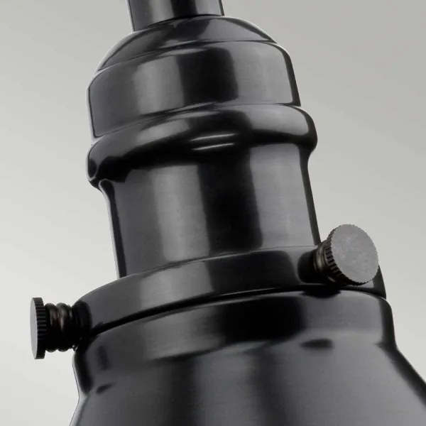 Elstead PV1-OB - Applique PROVENCE 1xE27/60W/230V nero