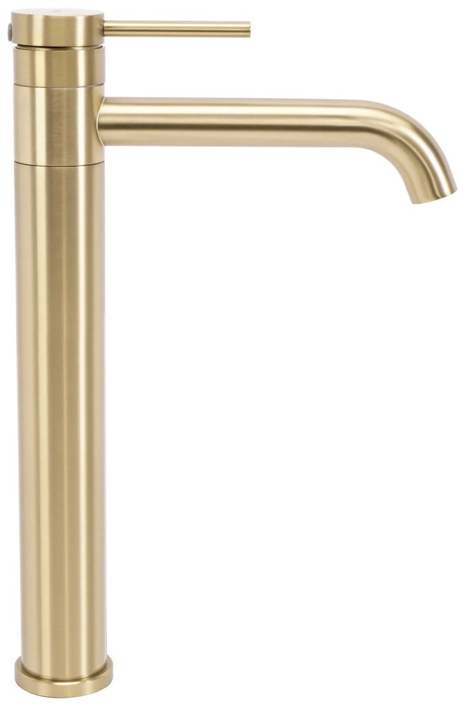 Rubinetto da bagno Rea LUNGIS Brush Gold Super High