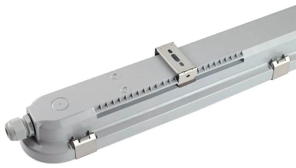 Plafoniera LED 150cm 55W IP66 CCT 8.800lm 160lm/W - con driver Osram Optotronic - Dimmerabile DALI Colore Bianco Variabile CCT