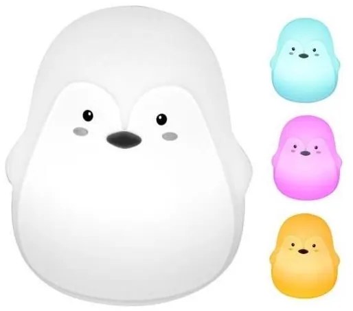 Rabalux 5410 - Lampada per bambini LED RGB BALOO LED/0,4W pinguino