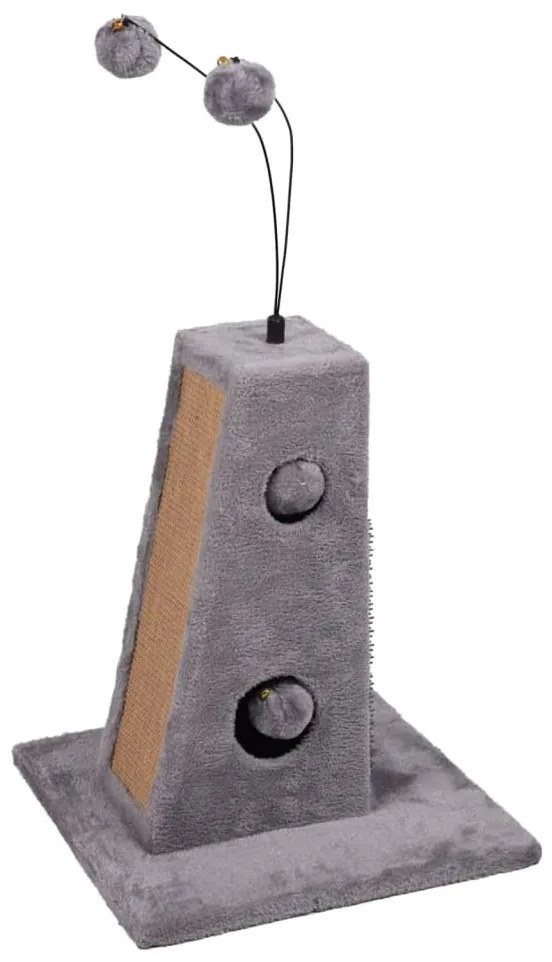 Albero Tiragraffi Per Gatti Lara 35x35x68 Cm Grigio /