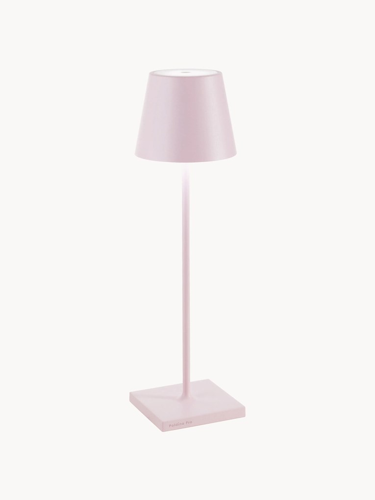 Lampada da tavolo portatile a LED con luce regolabile Poldina