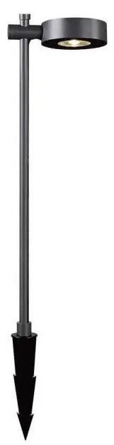 Lampada da esterno LED 7W/230V 3000K IP65 nera 102 cm