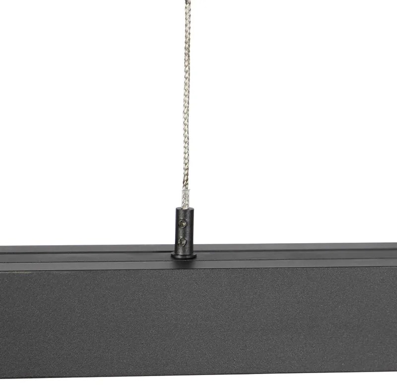 Lampada a sospensione antracite con LED e dimmer regolabile - Juliet