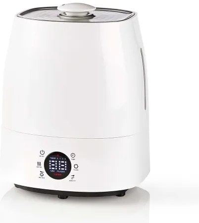 Nedis HUMI120CWT - Umidificatore d'aria con LED display 5,5 l 110W/230V