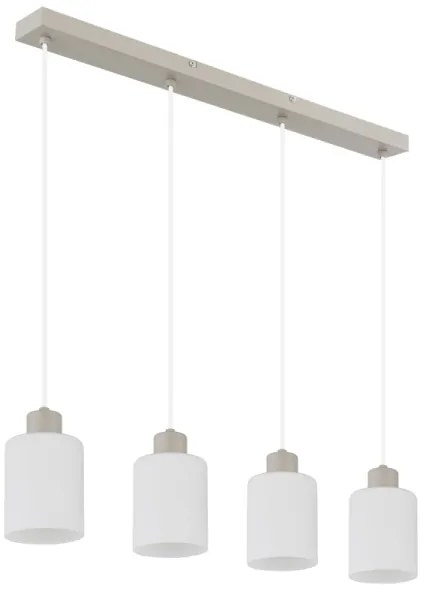 Globo 54114-4H - Lampadario a sospensione su cavo TRENT 4xE27/40W/230V