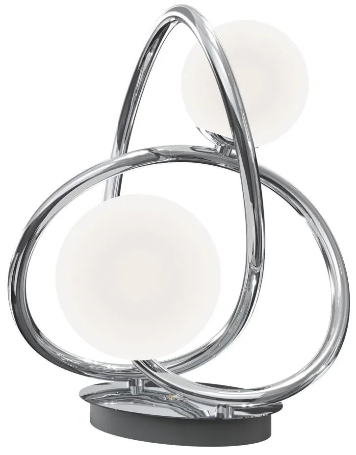 Wofi 8014-207 - Lampada da tavolo LED NANCY 2xG9/3,5W/230V cromo lucido