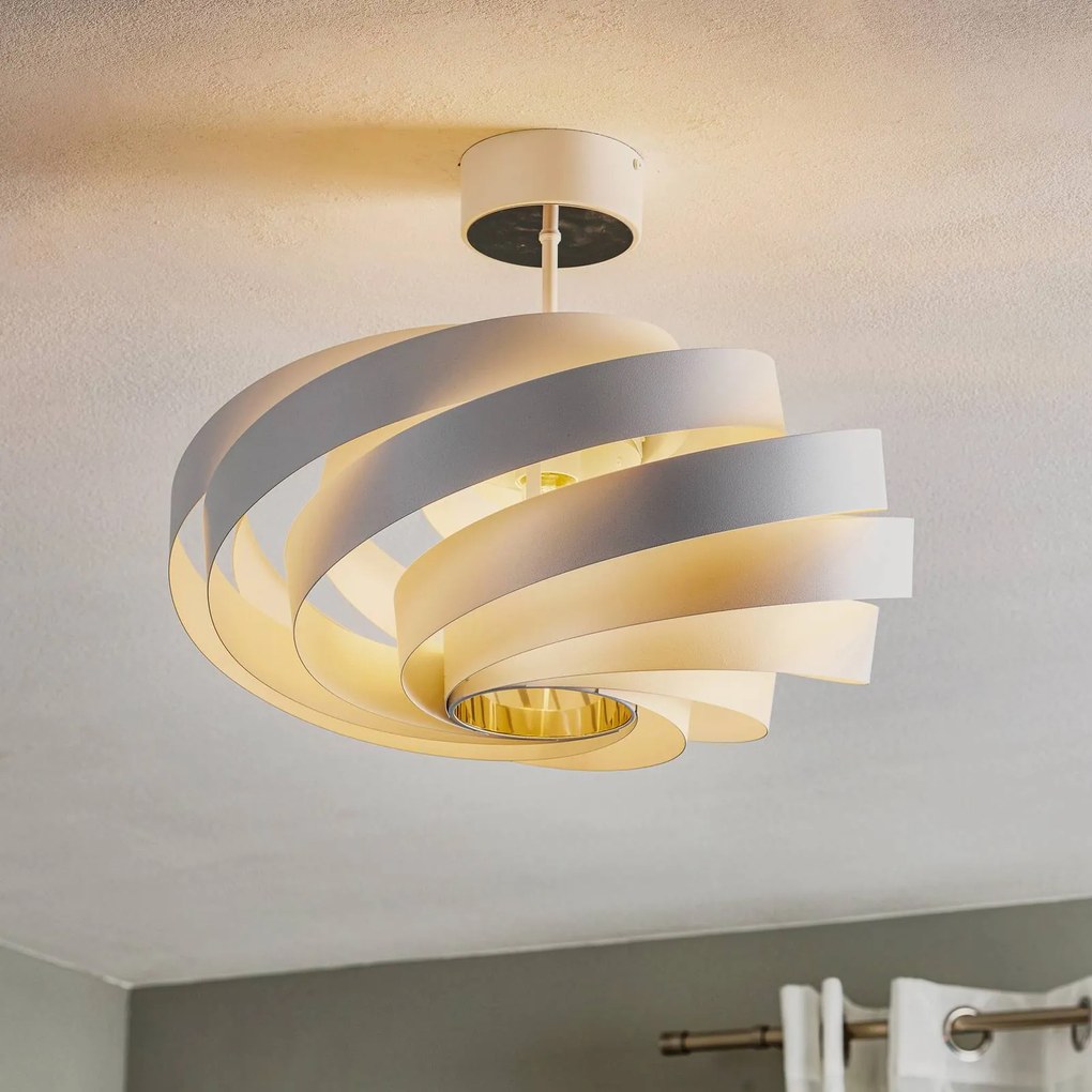 Euluna Plafoniera Vento, bianco Ø 50cm