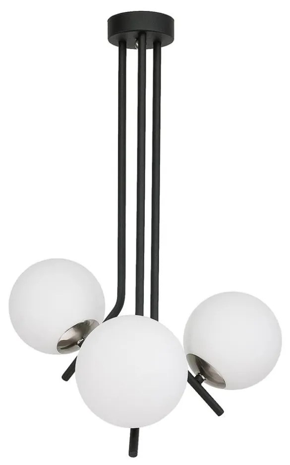 Jupiter 1736 - Lampadario a sospensione con supporto rigido TIM 3xE14/40W/230V cromo