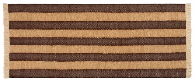 Ives Runner 80x200 Tan/Chocolate - Ferm Living