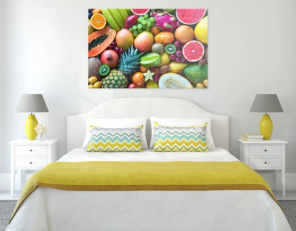 Stampa su tela – Frutta tropicale