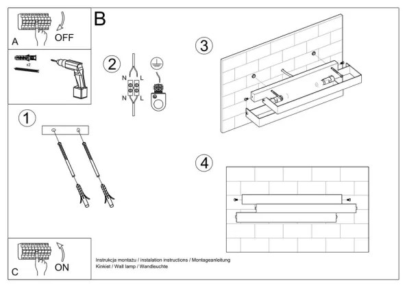 Applique FROST 2xG9/40W/230V