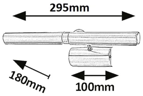 Rabalux 3643 - Lampada LED da quadro PICTURE LIGHT 2xG9/2W/230V