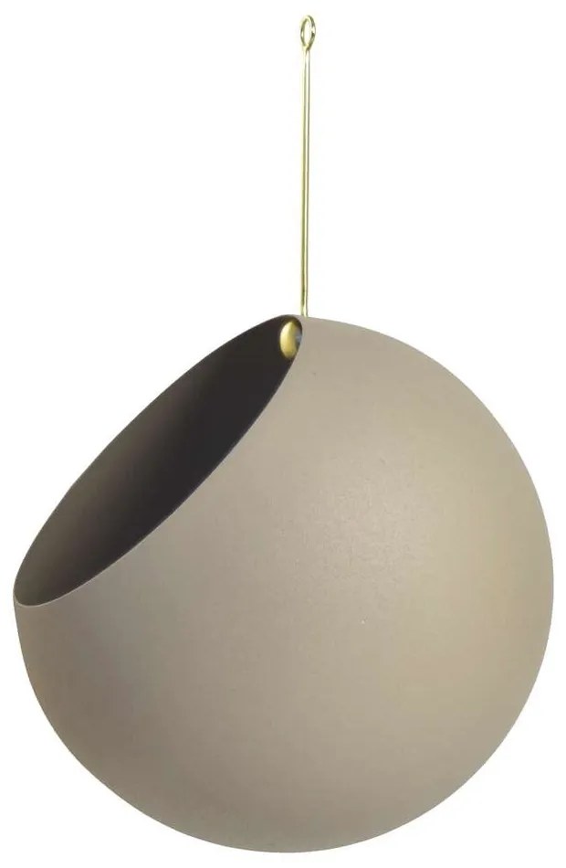 AYTM - Globe Hanging Flowerpot Ø21 Taupe AYTM