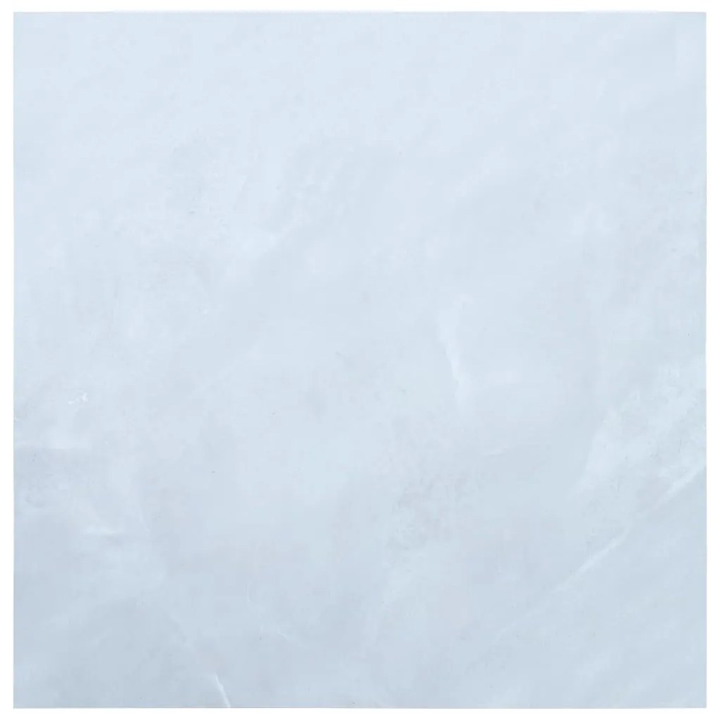 Listoni Per Pavimenti Autoadesivi İn Pvc 5,11 M² Marmo Bianco /