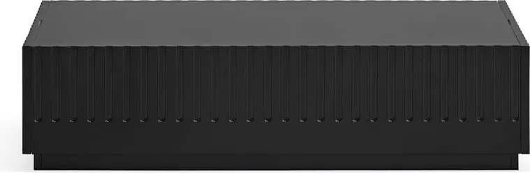 Tavolino nero con 2 cassetti Doric - Teulat