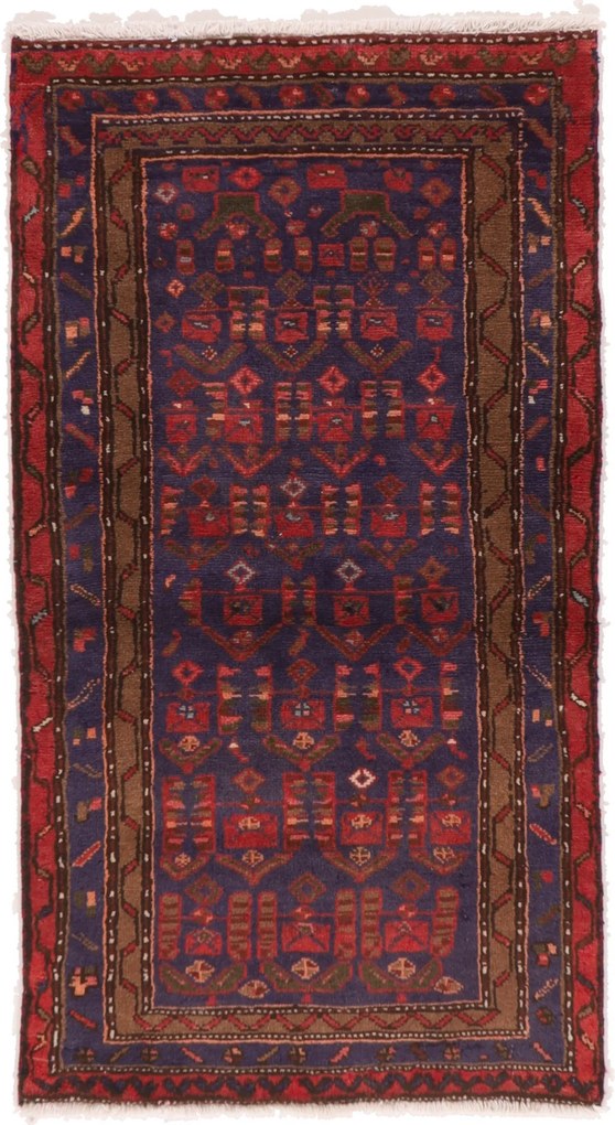 Hamedan Tappeto persiano 130 x 70 (Iran) Annodato A Mano